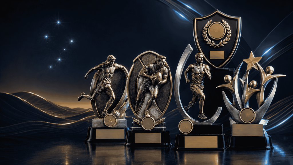 Discover Custom Resin Awards for Sports Teams and Community Clubs