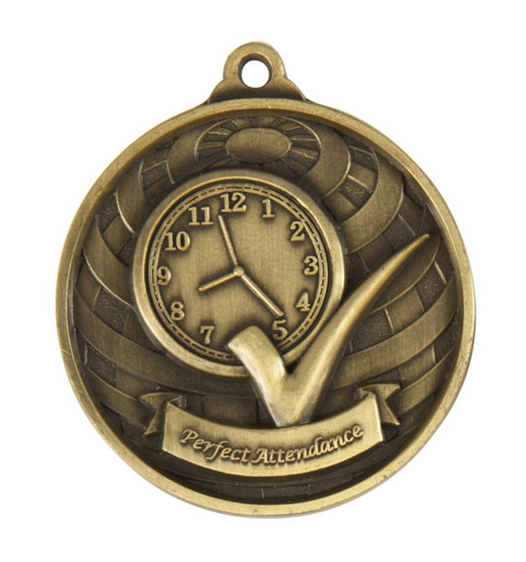 Celebrate Unwavering Commitment with Perfect Attendance Medals