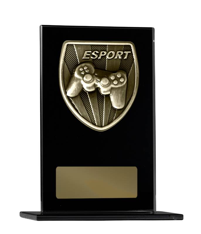 Black Glass Gaming Glass Award 200mm