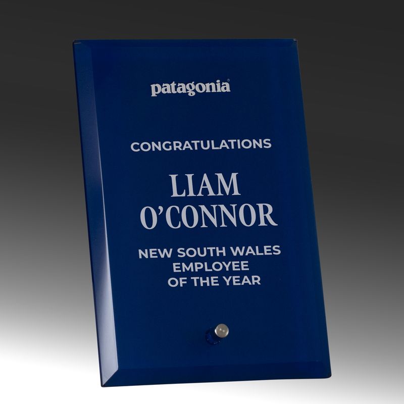 Elevate Your Recognition with Corporate Glass Awards Laser Glass