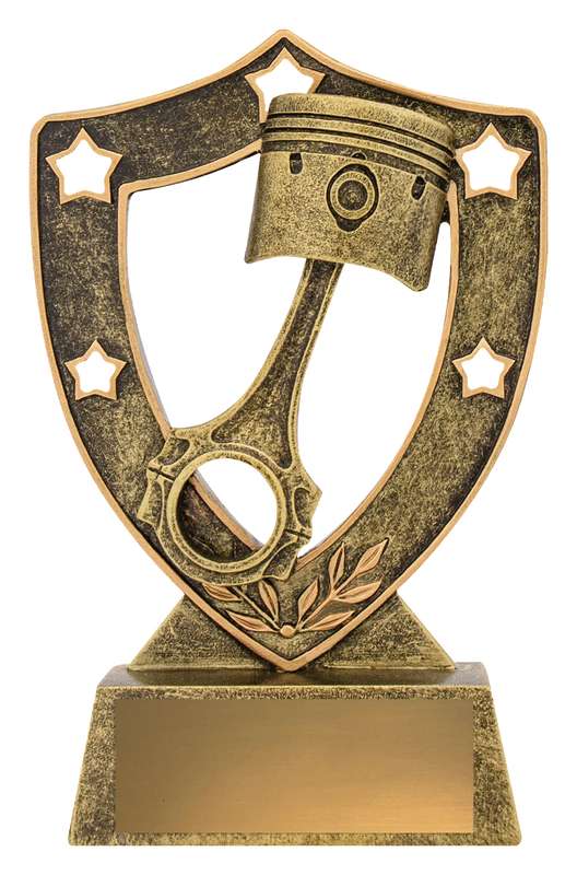 Celebrate the Drive with Our Awards Trophies for Motorsports Pistons