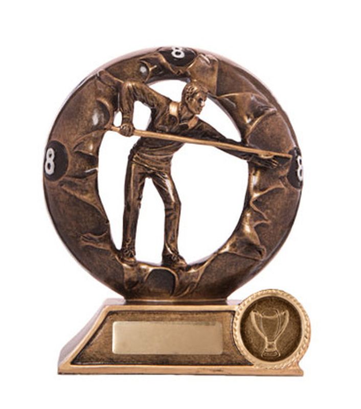 Discover Our Stunning Resin Awards Trophies for Billiards, Pool, and Snooker