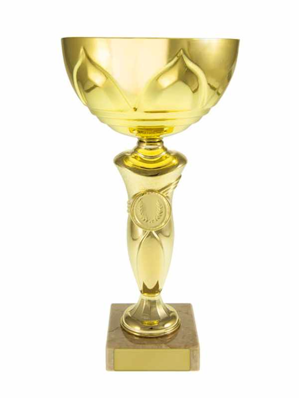 Cup Metal Cups Gold 225mm