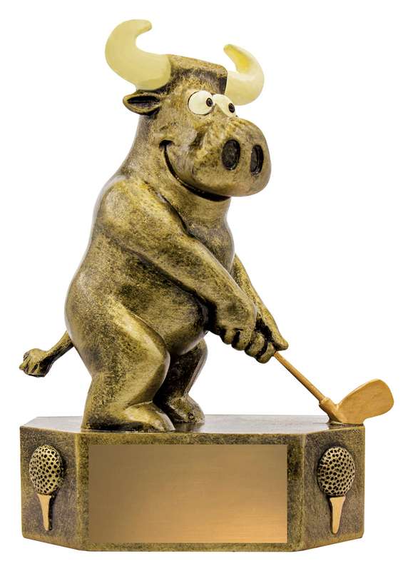 Golf Prize Bull