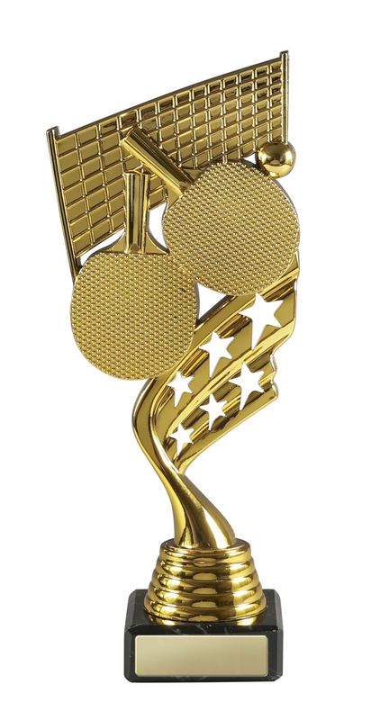 Celebrating Champions with Awards Trophies Table Tennis