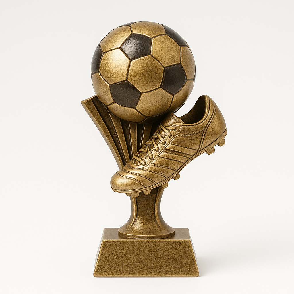 Score Big with Our Soccer, Football, and Futsal Trophies!